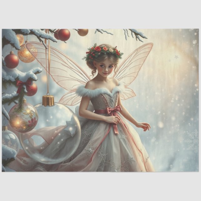 Christmas Fairy Tissue Paper (Front)