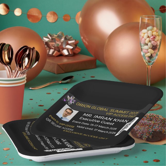 Christmas Fall Turkey Paper Plates Party Set (Multi)