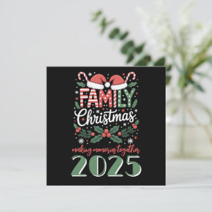 Christmas: Family Christmas 2025 Matching Outfit  Invitation