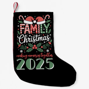 Christmas: Family Christmas 2025 Matching Outfit  Small Christmas Stocking