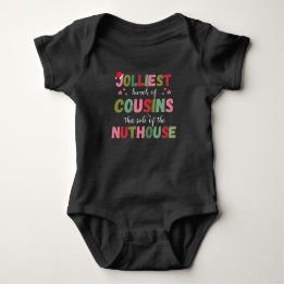 Christmas Family Cousin Reunion Matching Baby Bodysuit