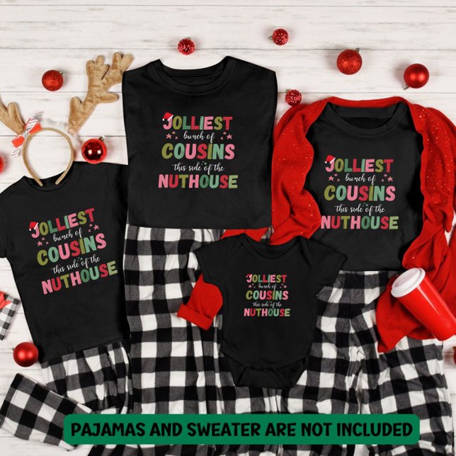 Christmas Family Cousin Reunion Matching  T-Shirt (Creator Uploaded)