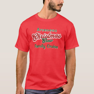  Christmas  Family Cruise Personalise T-Shirt