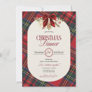 Christmas Family Gathering Invitation