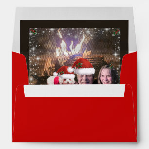 Christmas Family Gathering Matching Envelopes