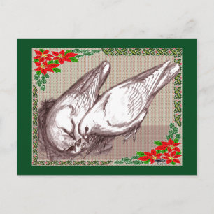 Christmas Family Holiday Postcard