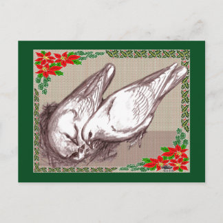 Christmas Family Holiday Postcard