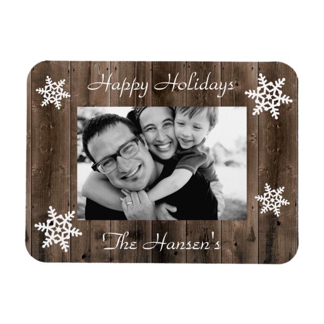 Christmas Family Magnet (Horizontal)
