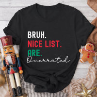 Christmas Family Matching Funny Naughty List Gen Z