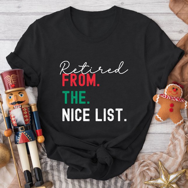 Christmas Family Matching Funny Naughty List Gen Z T-Shirt (Creator Uploaded)