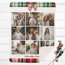 Christmas Family Name Photo Vintage Classic Rustic