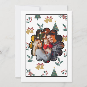 Christmas Family Photo Editable Holiday Card