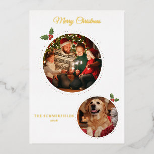 Christmas Family Photos Botanical