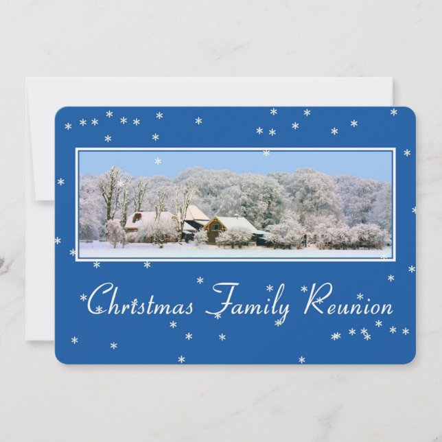 Christmas Family Reunion Invitation (Front)