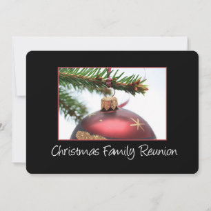 Christmas Family Reunion Invitation