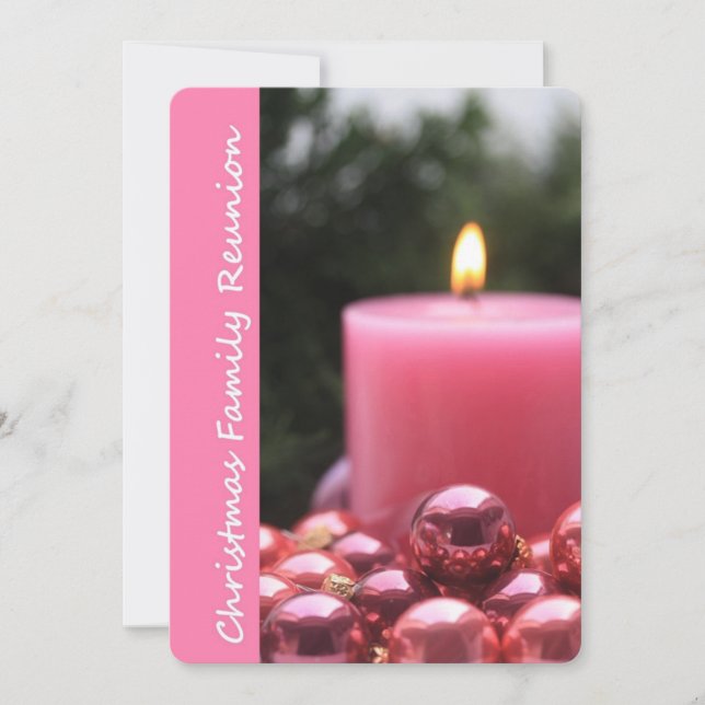 Christmas Family Reunion Invitation (Front)