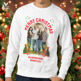 CHRISTMAS FAMILY REUNION Matching Group Sweatshirt