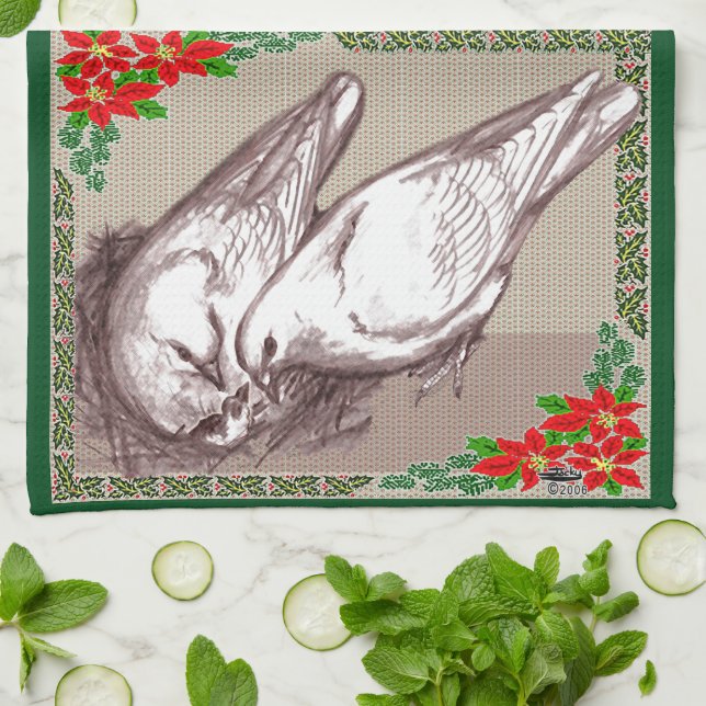 Christmas Family Tea Towel (Folded)
