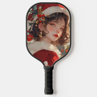 Christmas Fantasy : Romantic Pickleball Paddle