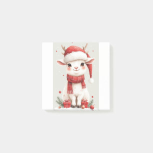 Christmas Farm Animal Cute Goat Post-it Notes