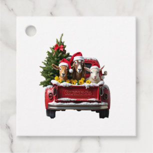 Christmas Farm Favour Tags