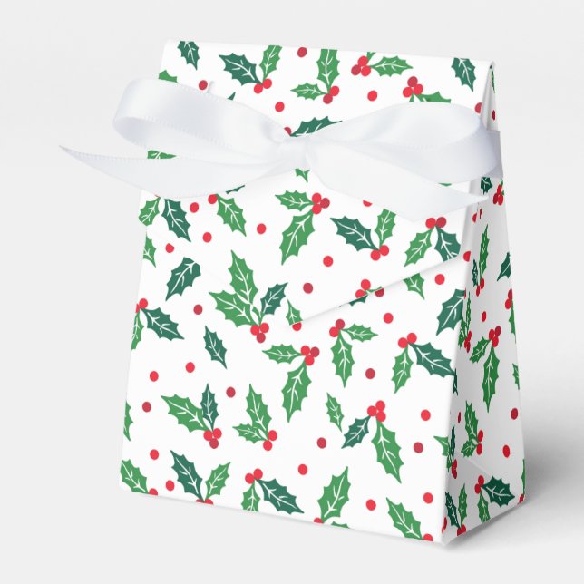 Christmas Favour Box (Front Side)