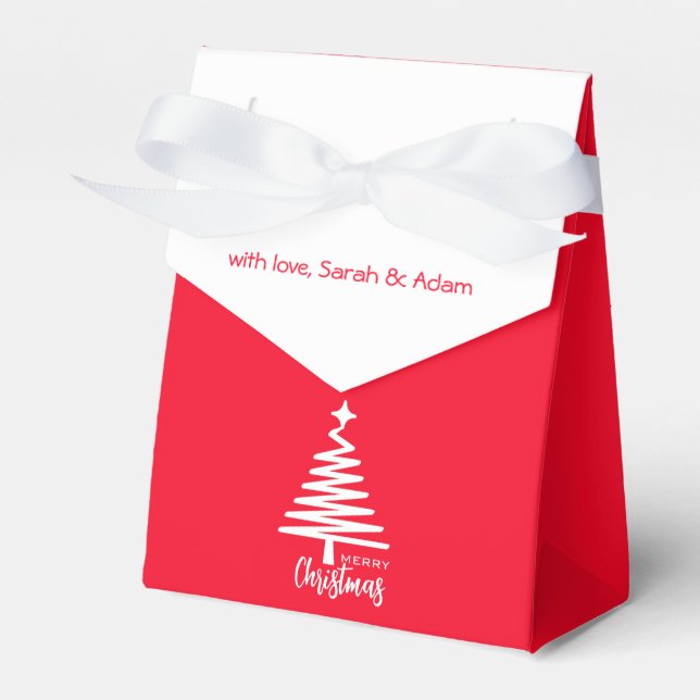 Christmas favour Box (Front Side)