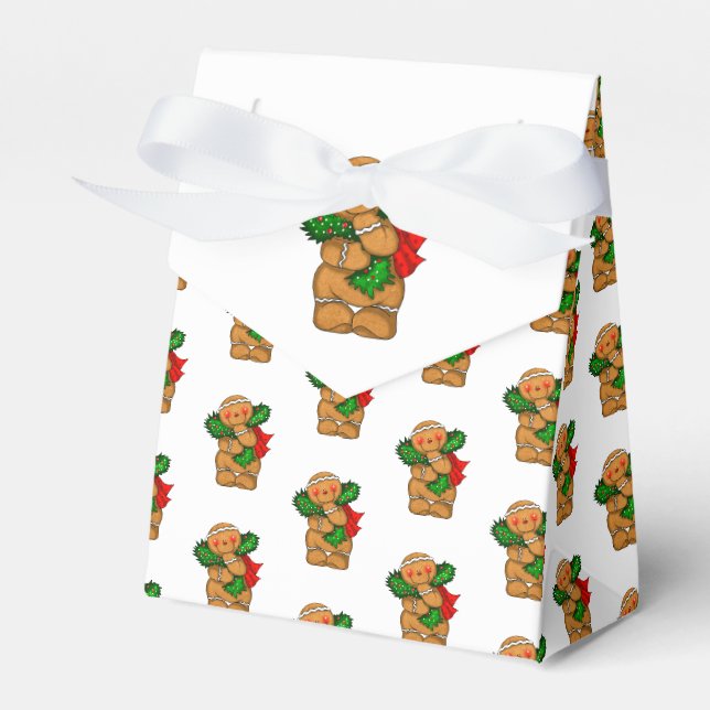 Christmas Favour Box (Front Side)