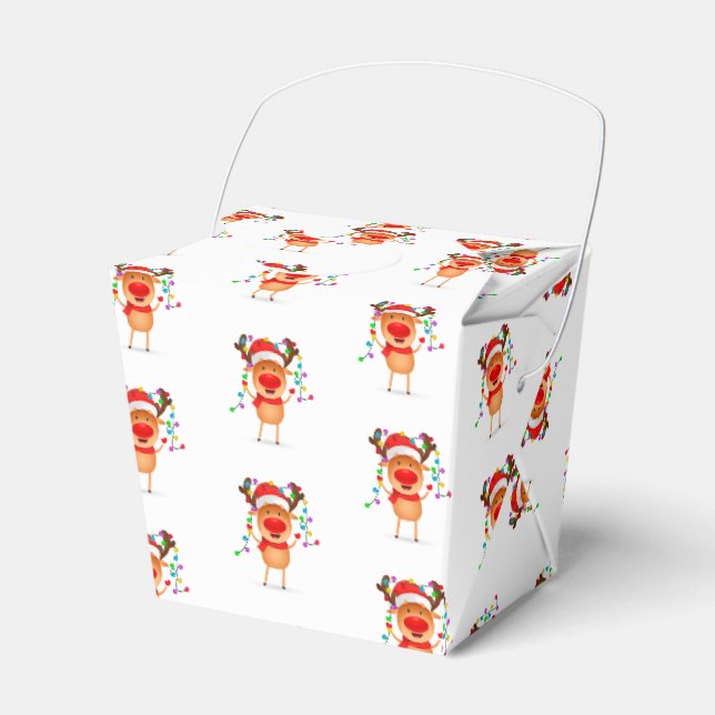Christmas Favour Box (Front Side)
