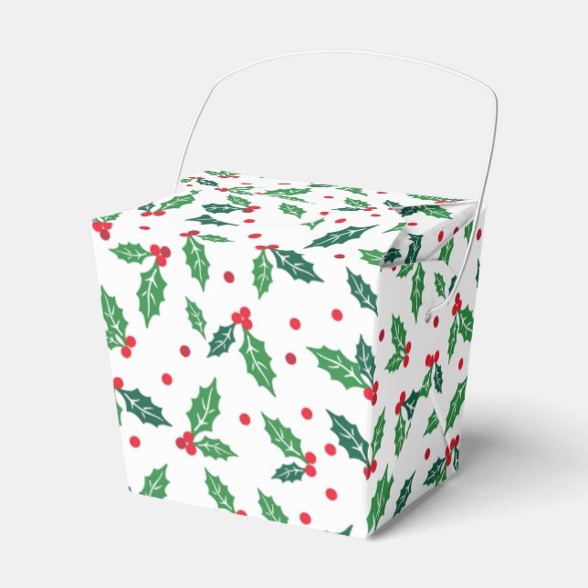 Christmas Favour Box (Front Side)