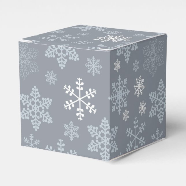 Christmas Favour Box (Front Side)