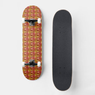 Christmas Festival Lovely Embossed pattern design Skateboard
