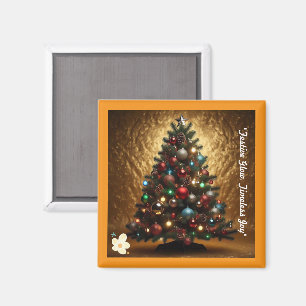 "Christmas Festive Charm" Magnet