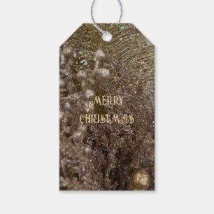 Christmas Festive Elegant Gold Silver Gift Tags