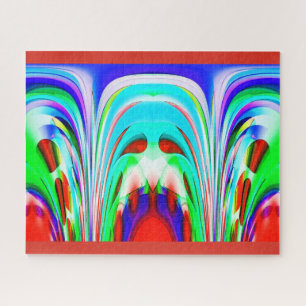 Christmas festive fun art jigsaw puzzle