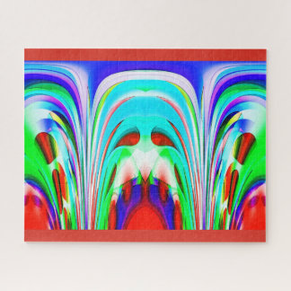 Christmas festive fun art jigsaw puzzle