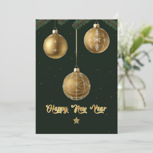 Christmas Festive Holiday Decorations Card