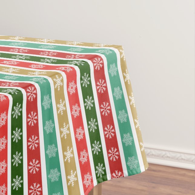 Christmas Festive patterns and colours Tablecloth (In Situ)
