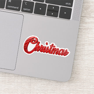 Christmas festive sticker