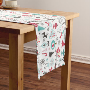 Christmas Festivities Short Table Runner