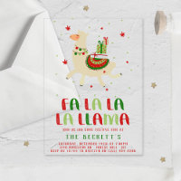 Christmas Fiesta Llama Holiday Party