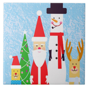 Christmas Figures Tile