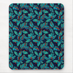 Christmas Fir Branch Pattern-82397 Mouse Pad