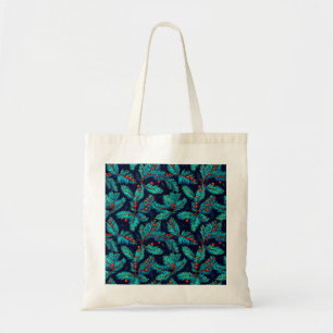 Christmas Fir Branch Pattern-82397 Tote Bag