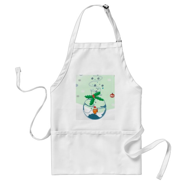 Christmas Fish Standard Apron (Front)