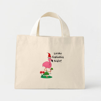 Christmas Flamingo Bag
