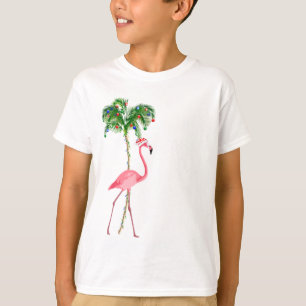 Christmas Flamingo T-Shirt