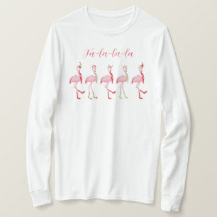 Christmas flamingo T-Shirt