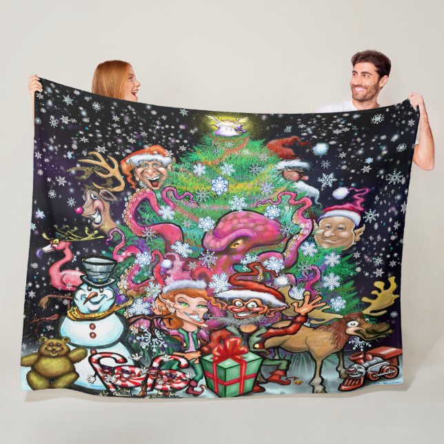 Christmas Fleece Blanket (In Situ)