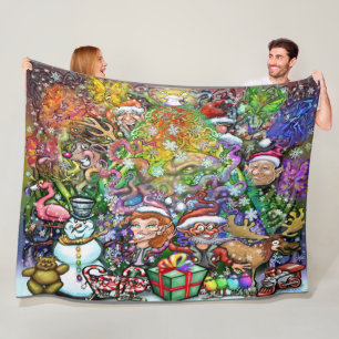 Christmas Fleece Blanket
